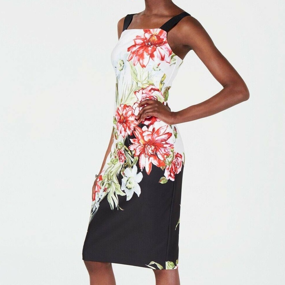 NWT Sleeveless Printed Dress (8)